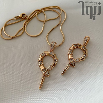 گردنبند بولگاری مار ژوپینگ