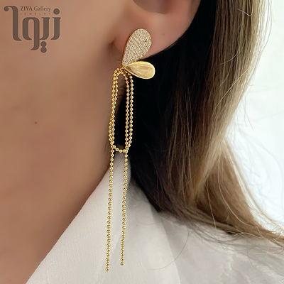 گوشواره گرد و قلب ubl
