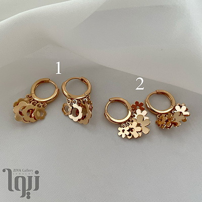 گوشواره آویز فلاور ژوپینگ