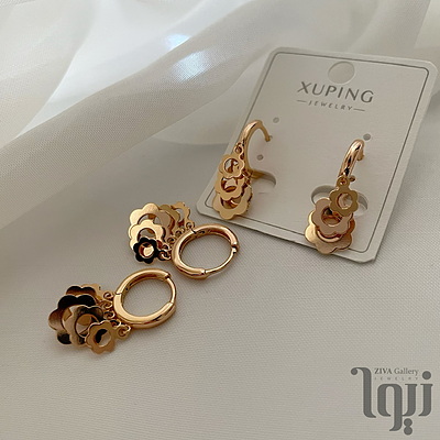 گوشواره آویز فلاور ژوپینگ
