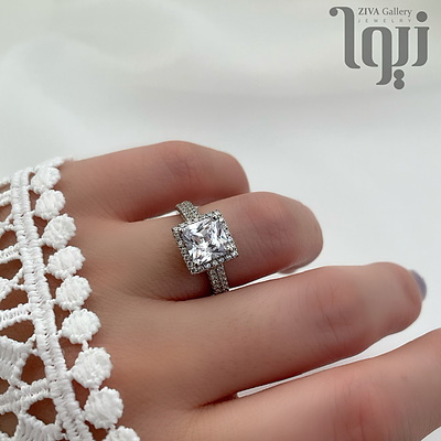 انگشتر سولییتر جواهری ژوپینگ